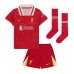 Liverpool Curtis Jones #17 Heimtrikotsatz Kinder 2024-25 Kurzarm (+ Kurze Hosen)